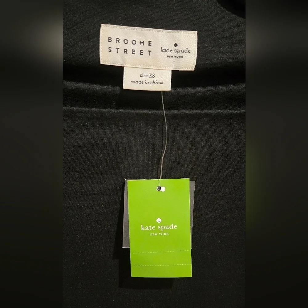 NWT Broome Street Kate Spade New York black everyday ponte dress - Picture 6 of 7